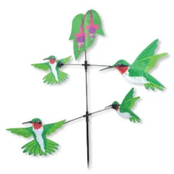 28 In Carousel Spinner - Hummingbirds