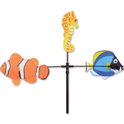 28 In Single Carousel Spinner - Fish