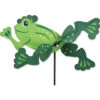 13 Inch Frog Whirligig Spinner 1 13 Inch Frog Whirligig Spinner -Outdoor Kite Shop 06 21876lg