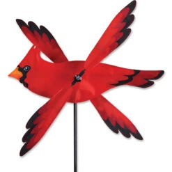 17 Inch Cardinal Whirligig Spinner