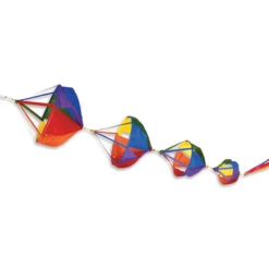 Spinnies Deluxe 4 Pc. Rainbow Spin Basket - 6 Ft Long
