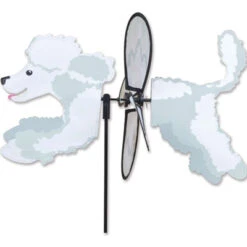 17 Inch Petite Spinner - Poodle