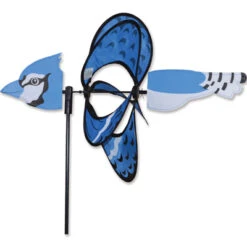 19 Inch Blue Jay Bird Spinner