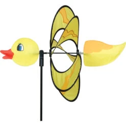 18 Inch Whirly Wing Yellow Duck Bird Spinner