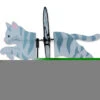 19 Inch Petite Gray Tabby Cat Flying Garden Spinner 1 19 Inch Petite Gray Tabby Cat Flying Garden Spinner -Outdoor Kite Shop 06 25063lg