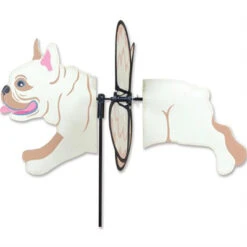 18 Inch French Bulldog Garden Spinner
