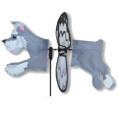 18 Inch Schnauzer Garden Spinner