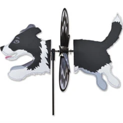 18 Inch Border Collie Garden Spinner