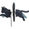 19 Inch Black Cat Flying Garden Spinner 2 19 Inch Black Cat Flying Garden Spinner -Outdoor Kite Shop 06 25177lg