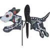 18 Inch Petite Day Of The Dead Dog Flying Garden Spinner -Outdoor Kite Shop 06 25192lg