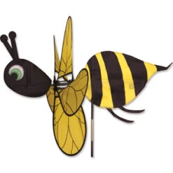 34 Inch Bumble Bee Garden Spinner