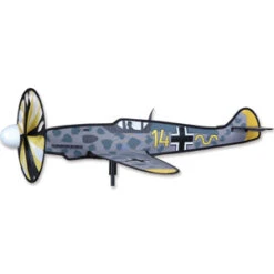 25 Inch ME109 Airplane Garden Spinner