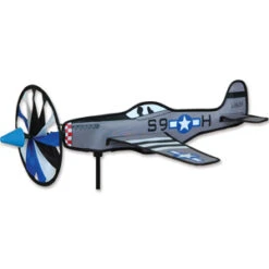 20 Inch P-51 Mustang Airplane Garden Spinner