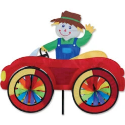 25 Inch Scarecrow Car Garden Spinner