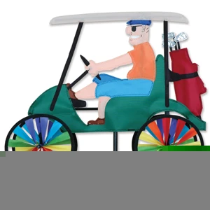17 Inch Golf Cart Garden Spinner 3 17 Inch Golf Cart Garden Spinner