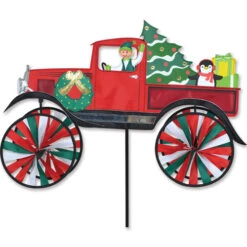 28 In. Christmas Wagon Spinner