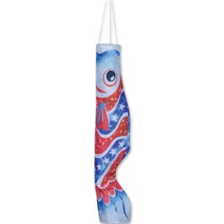 36.75 Inch Koi Windsock - Patriotic