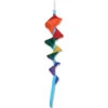 26 In SoundWinds Small Fusilli Spinning Windsock - Rainbow