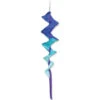 26 In SoundWinds Small Fusilli Spinning Windsock - Blue 1 26 In SoundWinds Small Fusilli Spinning Windsock - Blue -Outdoor Kite Shop 06 77365lg