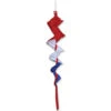 26 In SoundWinds Small Fusilli Spinning Windsock - Patriotic