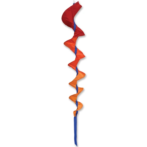35 In SoundWinds Medium Fusilli Spinning Windsock - Orange 3 35 In SoundWinds Medium Fusilli Spinning Windsock - Orange