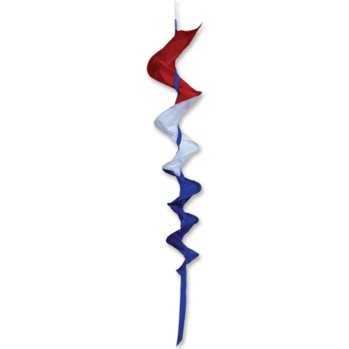 35 In SoundWinds Medium Fusilli Spinning Windsock - Patriotic 3 35 In SoundWinds Medium Fusilli Spinning Windsock - Patriotic