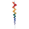 44 In SoundWinds Large Fusilli Spinning Windsock - Rainbow