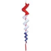 44 In SoundWinds Large Fusilli Spinning Windsock - Patriotic -Outdoor Kite Shop 06 77387lg