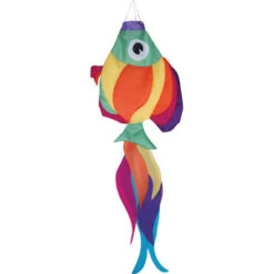36 Inch Rainbow Fish - From Wind Gardens