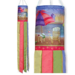 40 In Beach Sunset Brilliance Windsock