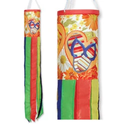 40 In I Love Flip Flops Summit Brilliance Windsock