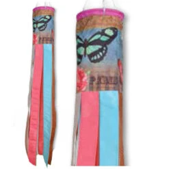 40 In Unique Butterflies Windsock