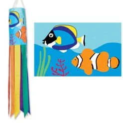 40 In Salt Water Fish Windsock