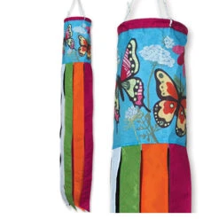 40 In Fluttering Buterfly Brilliance Windsock
