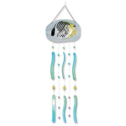 Fish Wind Chime - Threadfin Butterfly