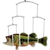 Glass Fish Mobile - Bass -Outdoor Kite Shop 06 81204lg