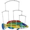 Glass Fish Mobile - Peacock Wrasse -Outdoor Kite Shop 06 81205lg