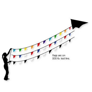 100 Ft Flag Line Patriotic From Premeir Kites 3 100 Ft Flag Line Patriotic From Premeir Kites