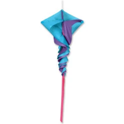 45 In Small Rotini Spinning Windsock - Blue