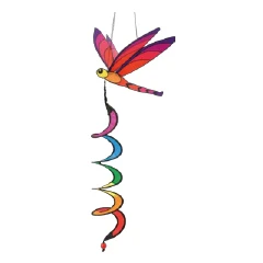 Dragonfly Red And Yellow 3D Twist From Windspiration
