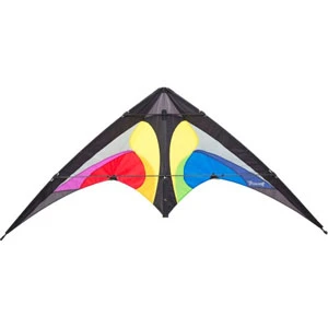 65 In HQ Yukon II Stunt Kite Rainbow 3 65 In HQ Yukon II Stunt Kite Rainbow