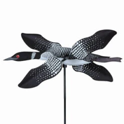 19 Inch Loon Whirligig Spinner