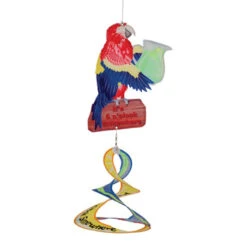 5 OClock Parrot Theme Duet Hanging Spinner