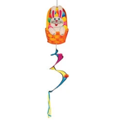 Easter Bunny Twister Tail With Spiral Twist