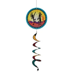 Kokopelli Theme Twister With Spiral