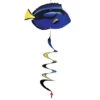 Blue Tang Theme Twister With Spiral -Outdoor Kite Shop 32 5008lg