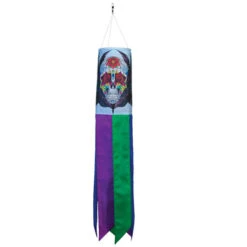 30 Inch Sugar Skull Windsock