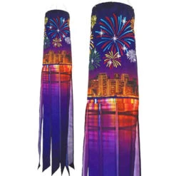 40 In Celebration Fireworks Windsock