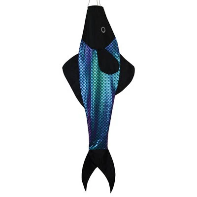 48 Inch Whimsical Color-Changing Fishsock Windsock 3 48 Inch Whimsical Color-Changing Fishsock Windsock