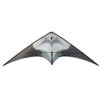90 In Silver Fox Stunt Kite 2.3 Grey UL -Outdoor Kite Shop 47 FW 12311lg